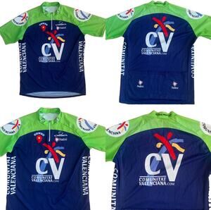 Nalini Cycling Men’s Size XL Orbea Comunitat Valencia Short Sleeve Jersey Shirt